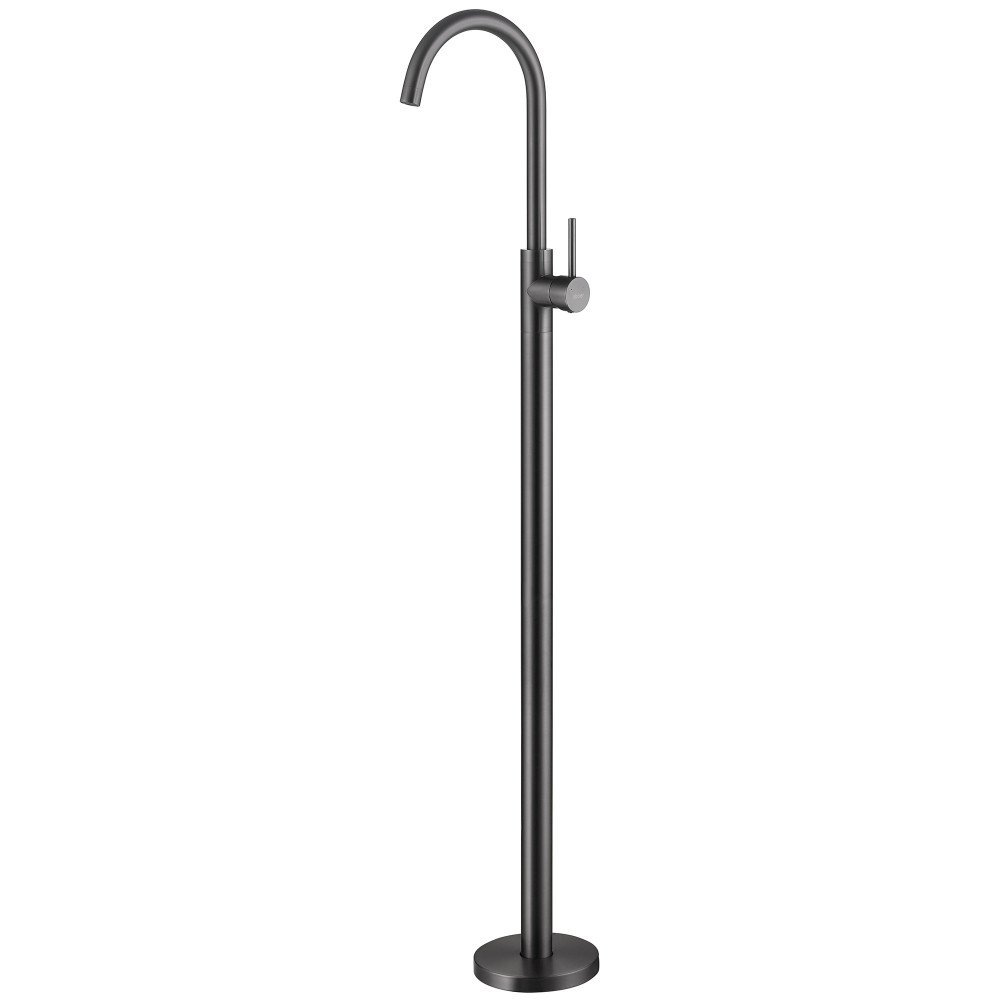 Смеситель ABBER Wasser Kreis AF8141NG напольный для раковины, оружейная сталь