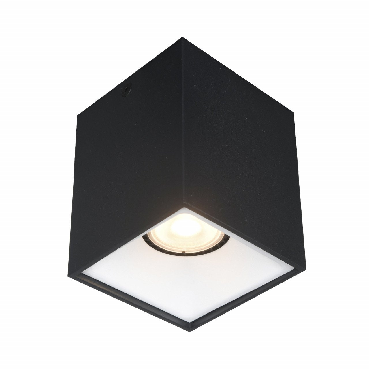 ST168.452.01 Светильник потолочный Черный GU10 1*50W IP20 L82,5xW82,5xH104 220V Без ламп - фото, цена