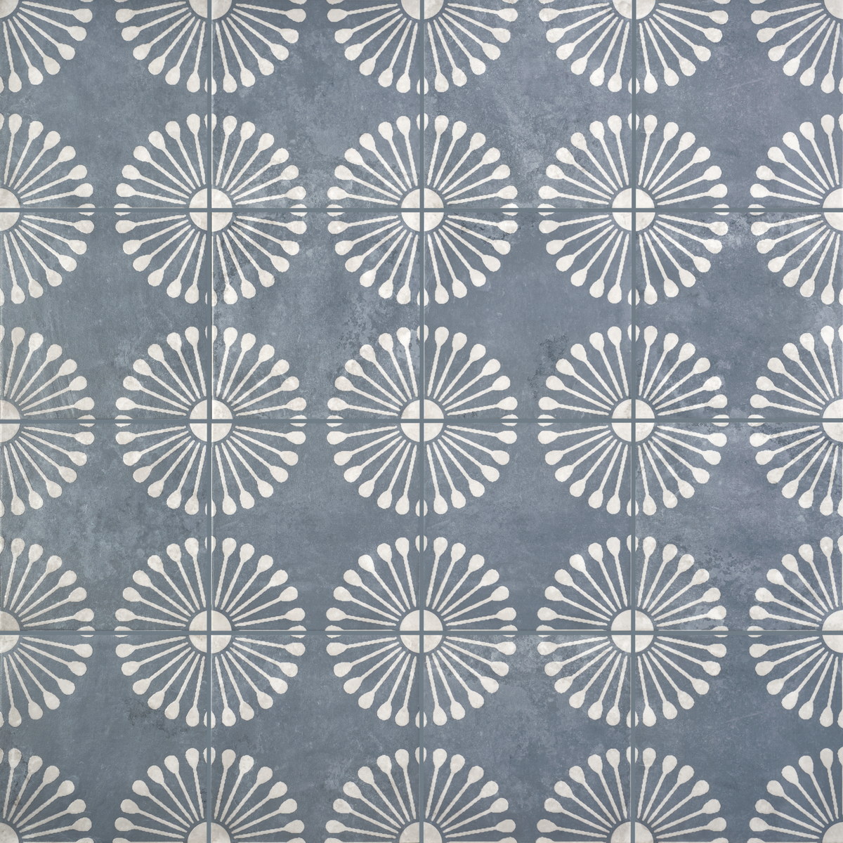 Керамогранит Motto Palmas Blue Decor 1 20x20