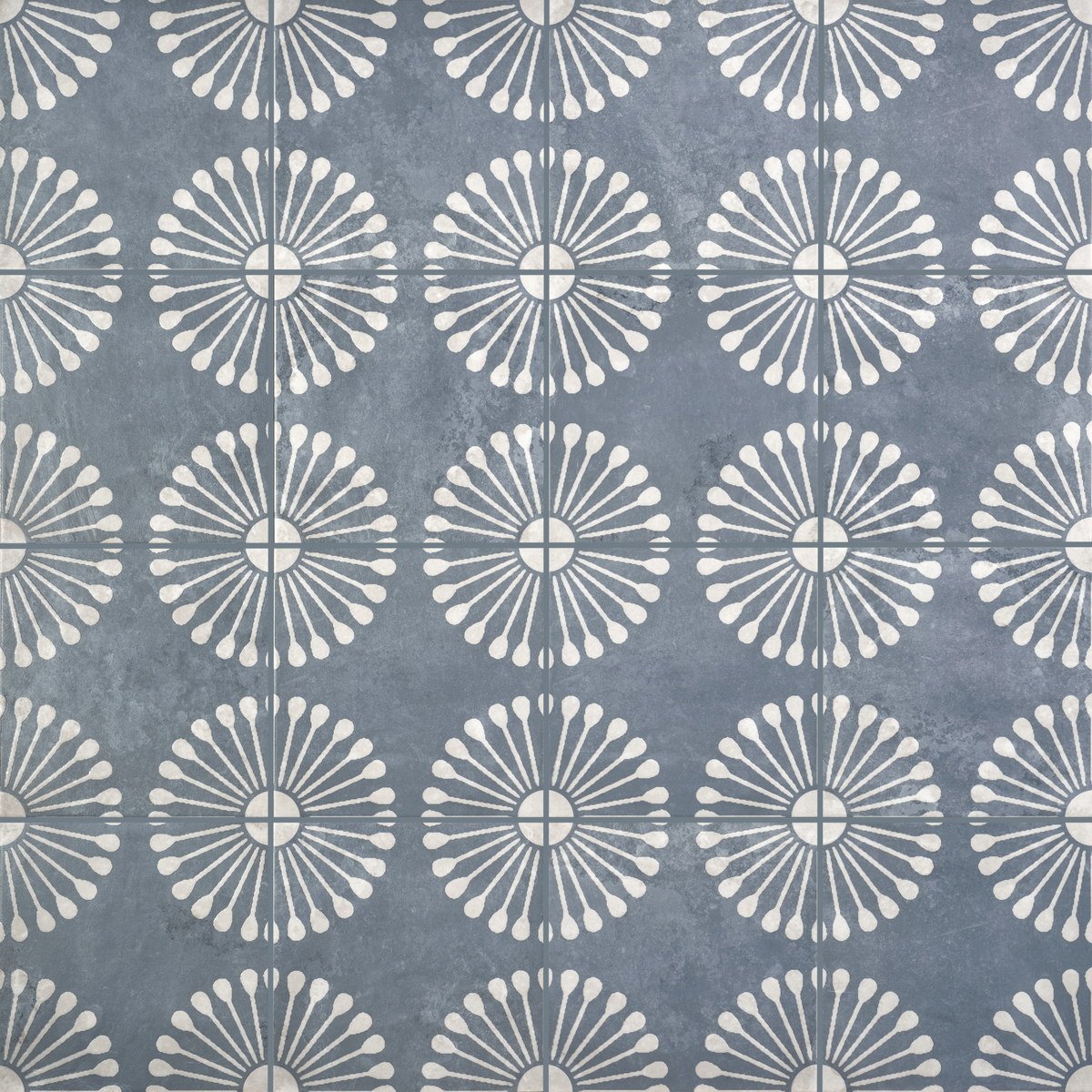 Керамогранит Motto Palmas Blue Decor 1 20x20