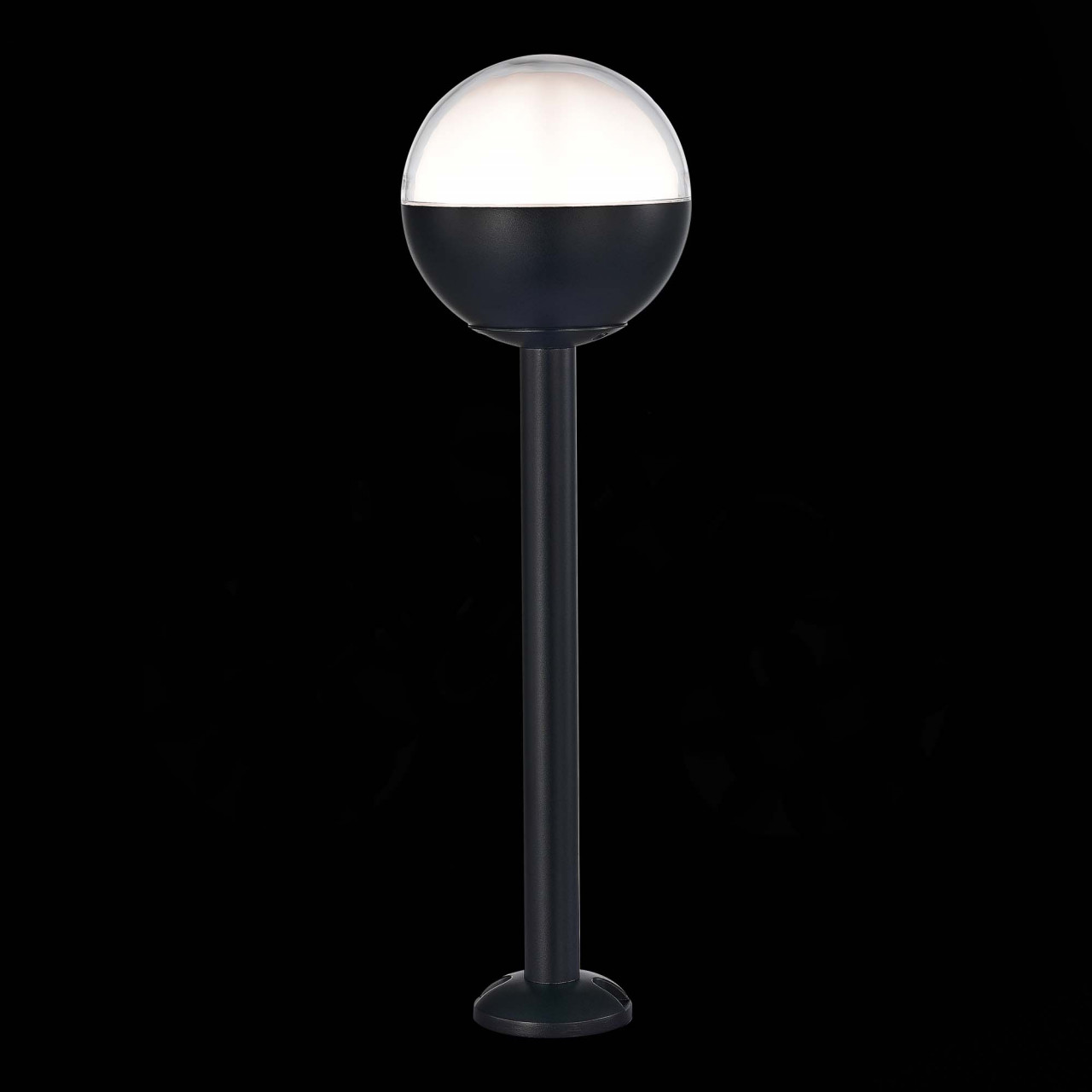 SL9000.415.01 Светильник уличный наземный ST-Luce Черный/Белый E27 1*40W - фото, цена