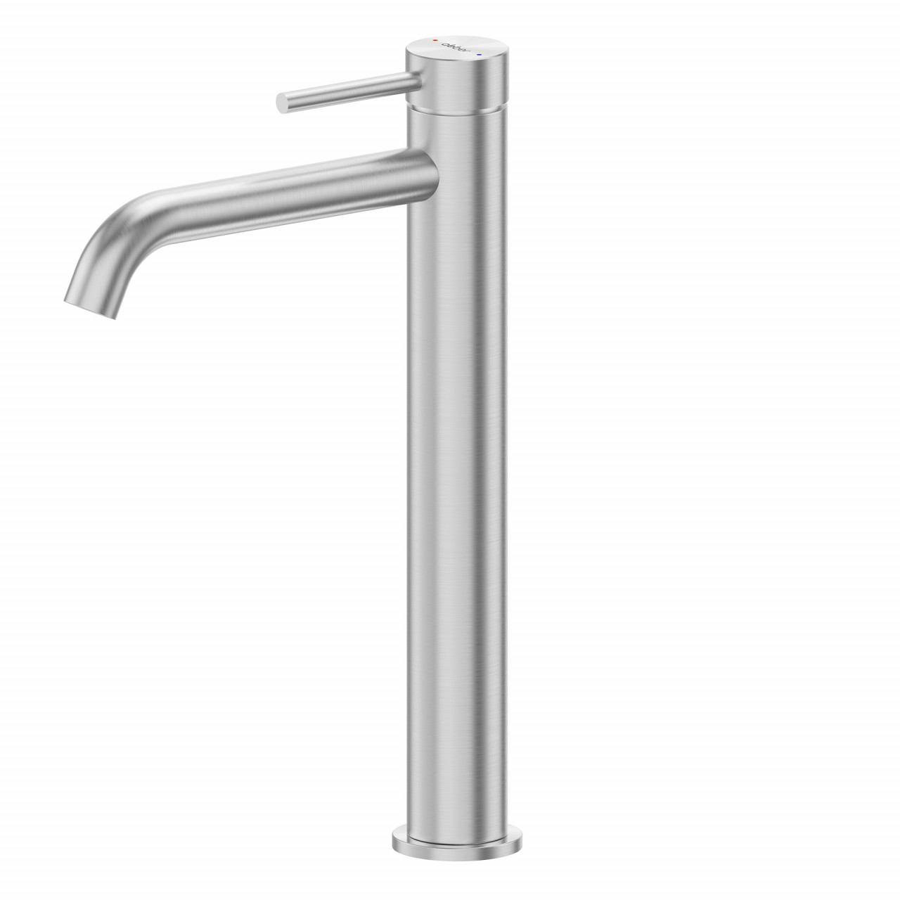 Смеситель ABBER Wasser Kreis 316 AF8111BST-L для накладной раковины, брашированная сталь