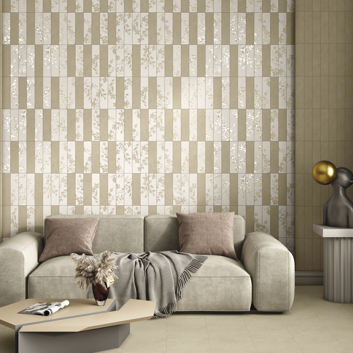 Керамогранит Motto Levels Sand Decor 1 Matt 6x25