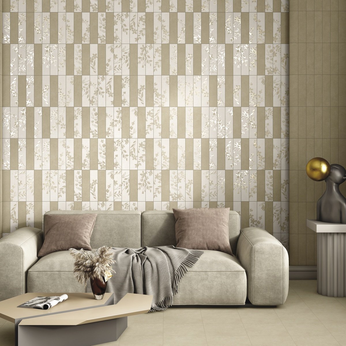 Керамогранит Motto Levels Sand Decor 1 Matt 6x25