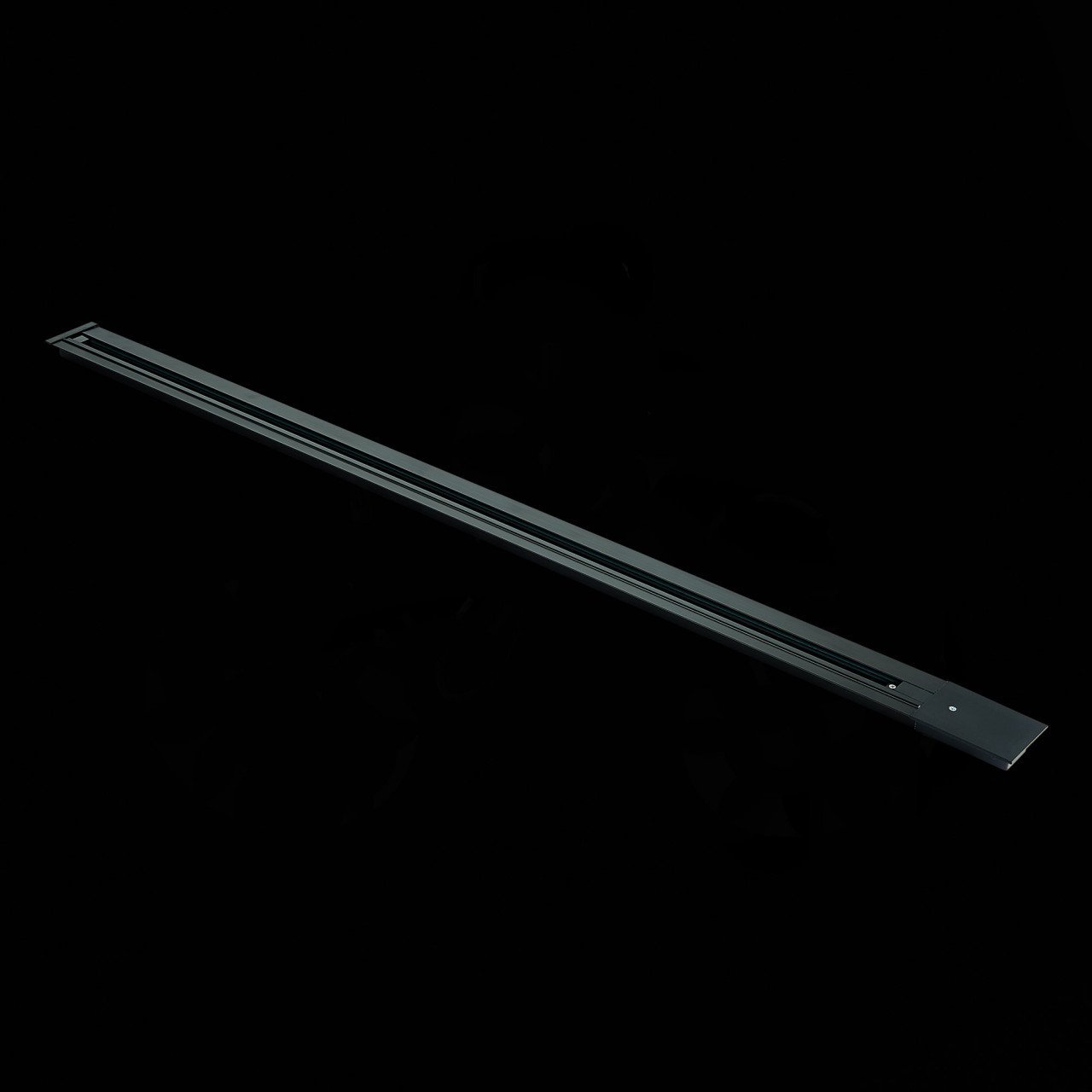 ST012.419.00 Шинопровод однофазный встраиваемый ST-Luce Черный - фото, цена