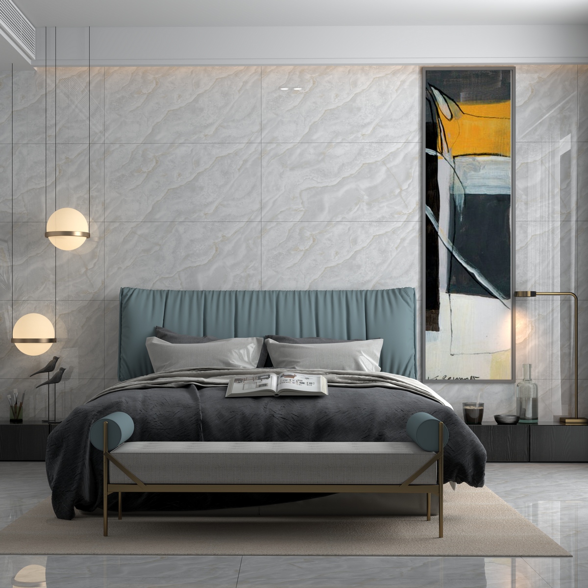 Керамогранит Neodom Onyx Avorio Matt 60x120
