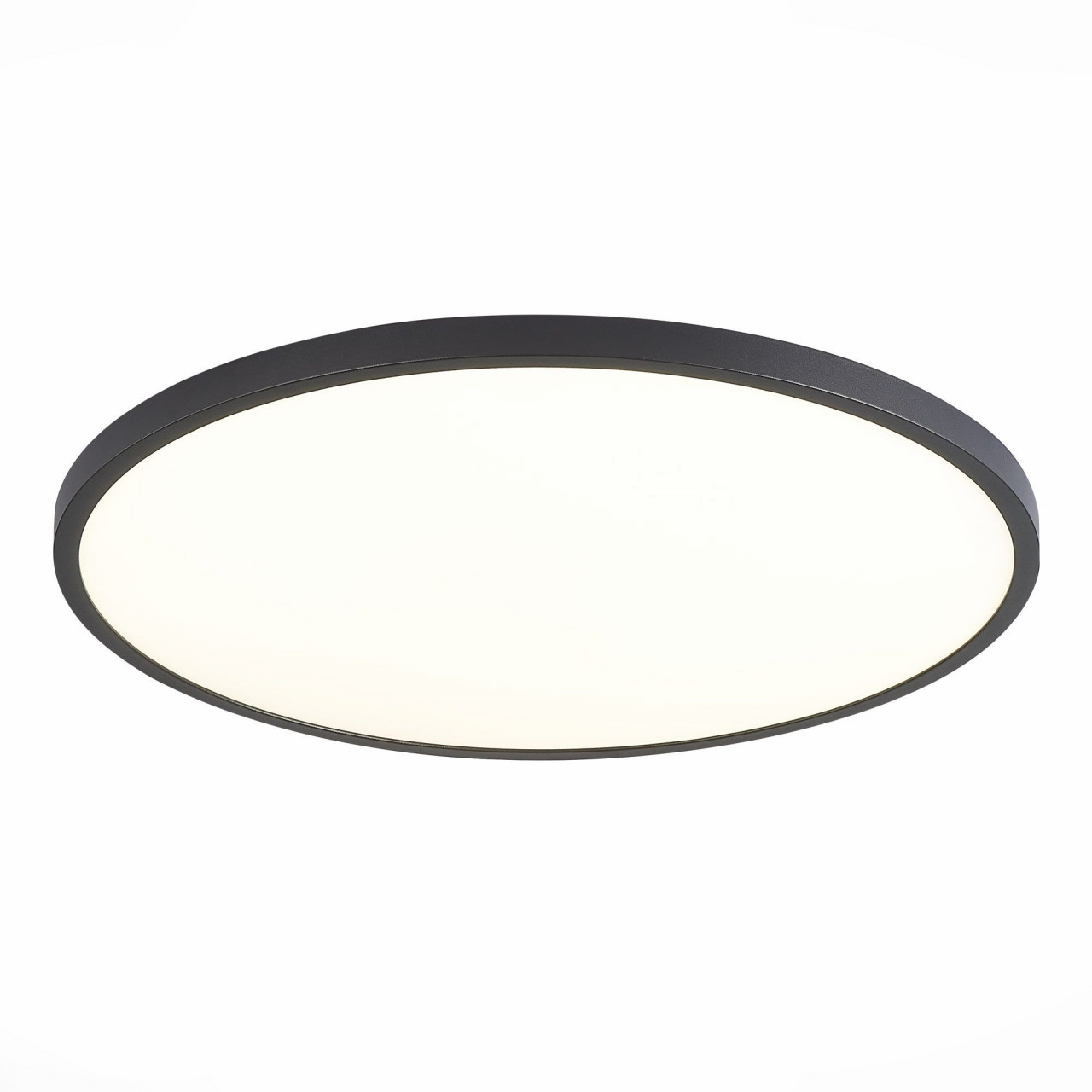 ST601.432.48 Светильник потолочный Черный LED 1*48W 3000K 4 320Lm Ra>90 120° IP20 D600xH27 180-240V - фото, цена