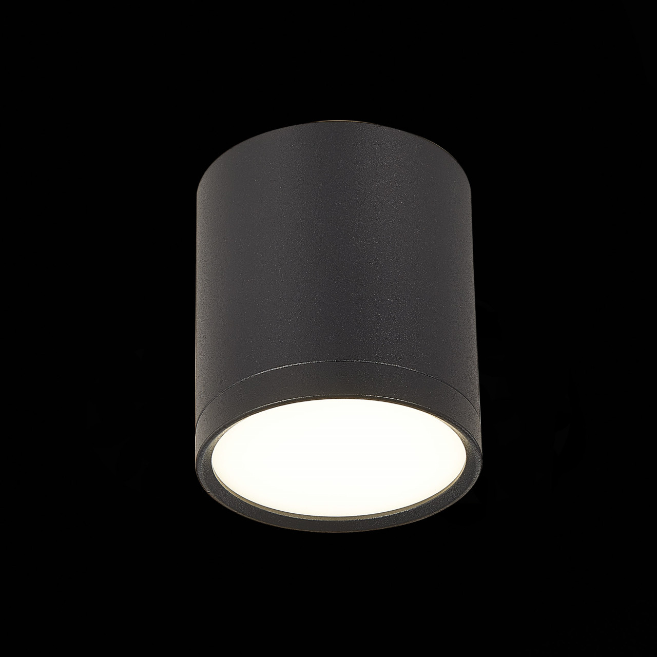 ST113.442.05 Светильник потолочный Черный LED 1*5W 4000K 390Lm Ra>90 120° IP20 D68xH75 170-240V - фото, цена