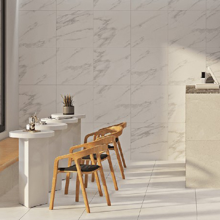 Керамогранит Dako Prime Белый 60x60 арт. E-3040/MR/600x600