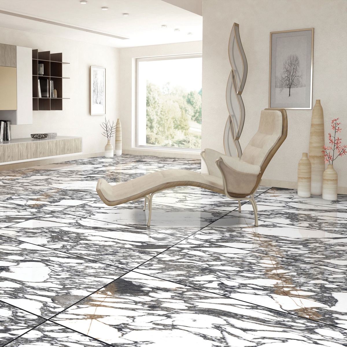 Керамогранит Neodom Sale Marvel Grey Polished 60x120