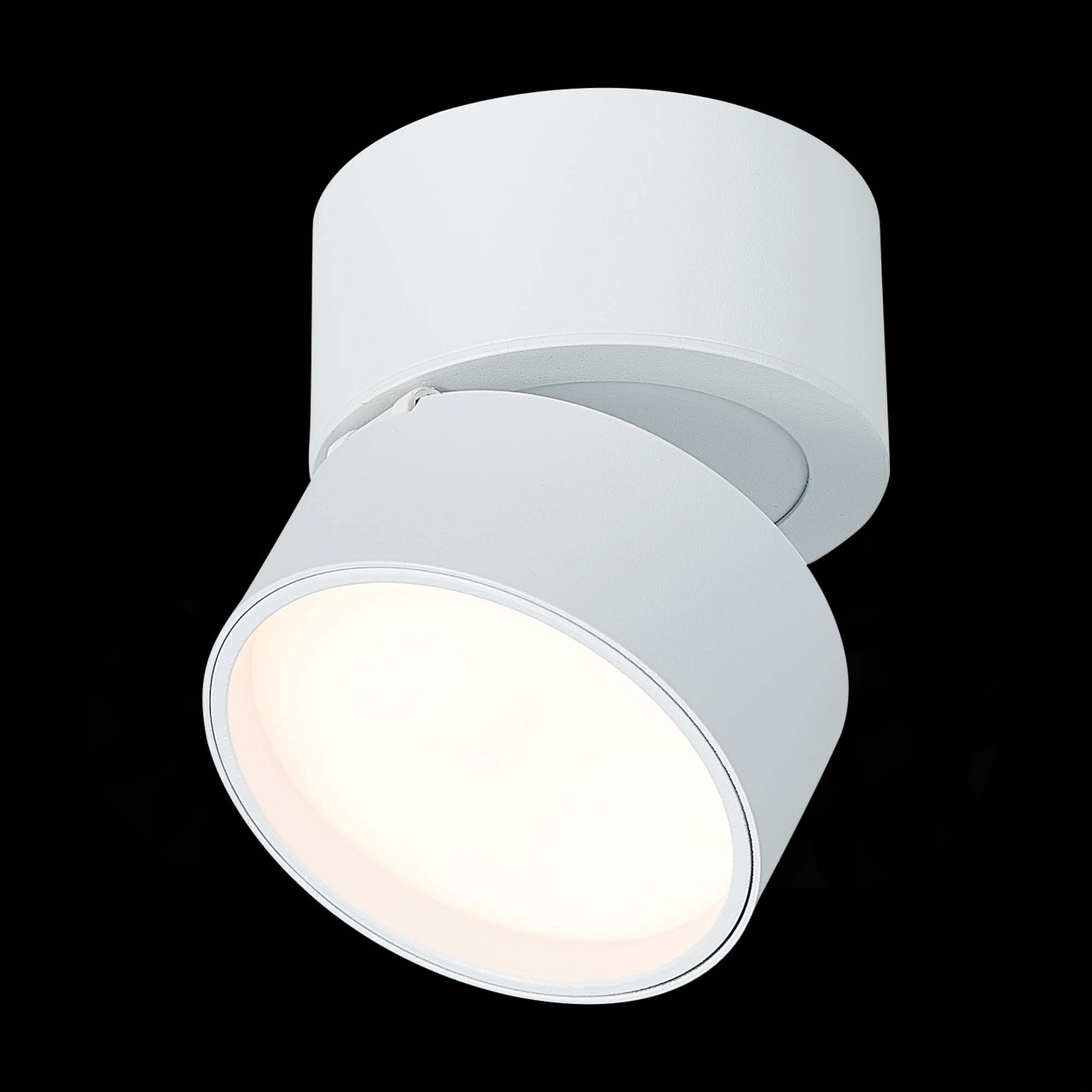 ST651.532.09 Светильник потолочный поворотный Белый LED 1*9W 3000K 720Lm Ra>90 120° IP20 D85xH87 170 - фото, цена