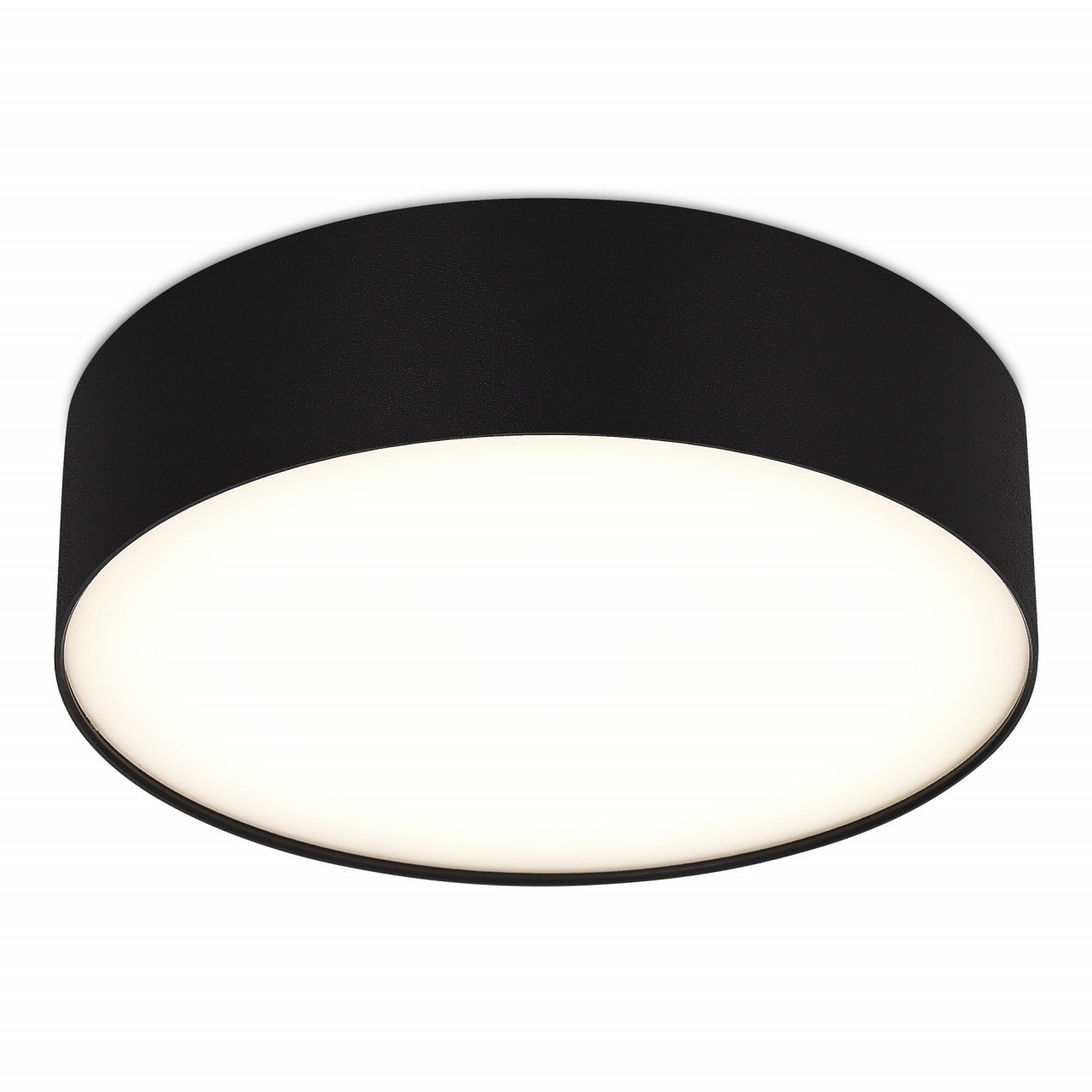 ST606.442.36 Светильник потолочный Черный LED 1*36W 4000K 3 240Lm Ra>90 120° IP20 D300xH55 180-240V - фото, цена