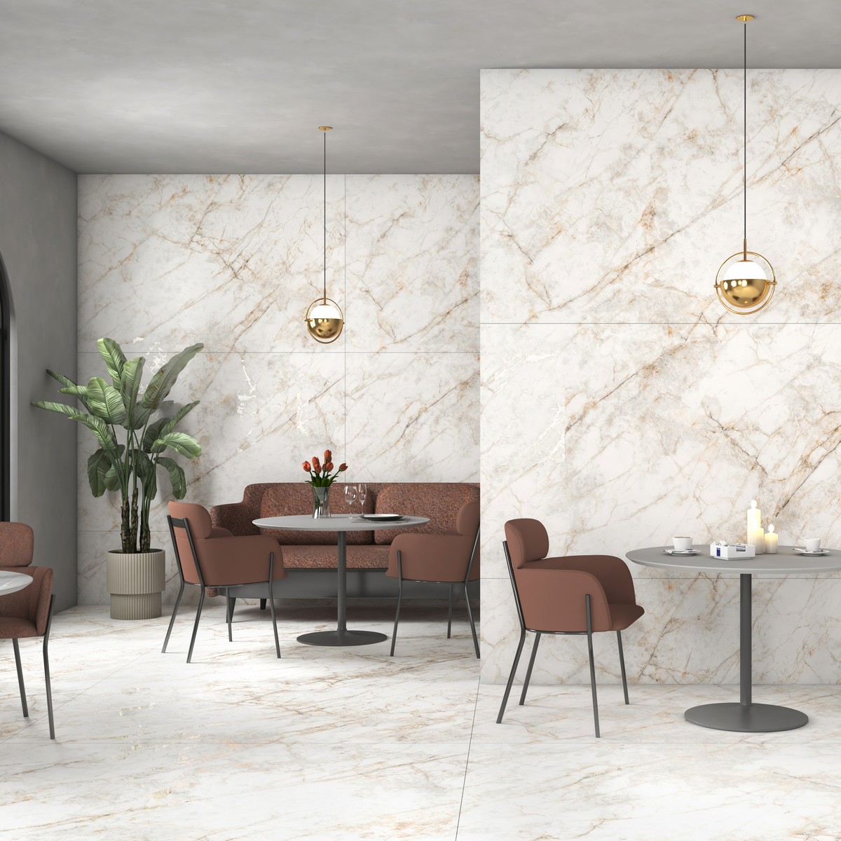 Керамогранит Neodom Marble Glister Gold Тм Carving 120x180