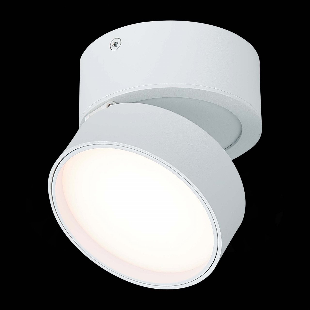 ST651.532.14 Светильник потолочный поворотный Белый LED 1*14W 3000K 1 100Lm Ra>90 120° IP20 D105xH88 - фото, цена