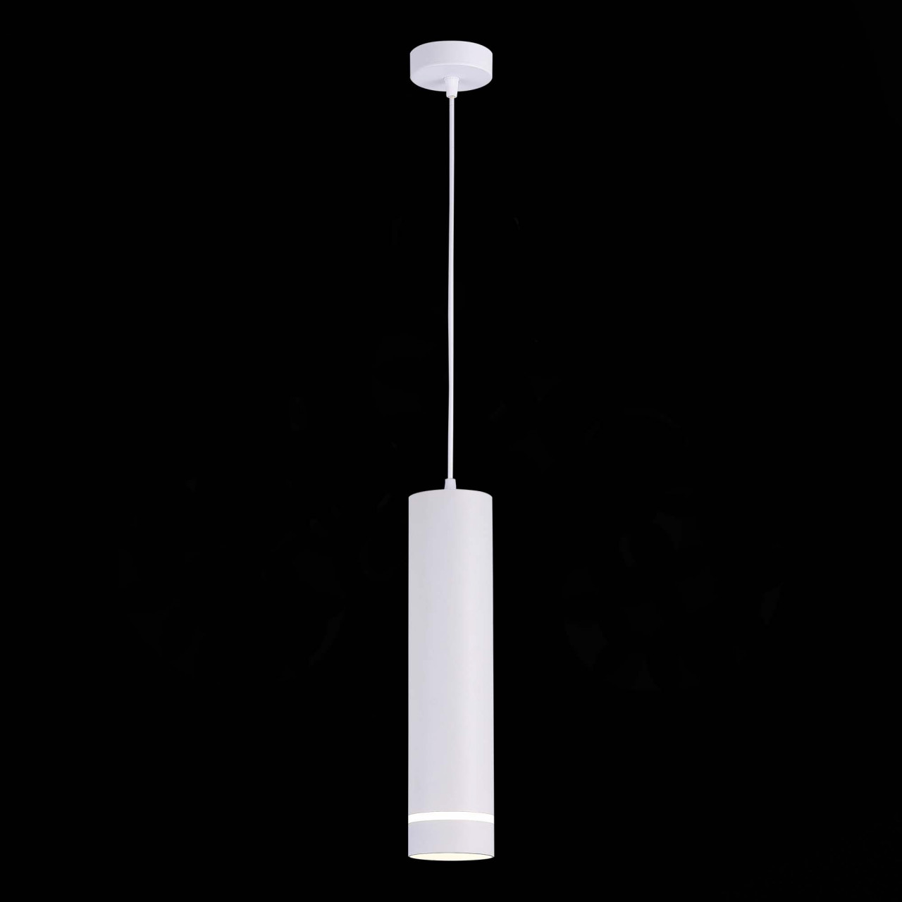 ST115.533.12 Светильник подвесной Белый LED 1*12W 3000K 936Lm Ra>90 120° IP20 D80xH300 165-265V - фото, цена