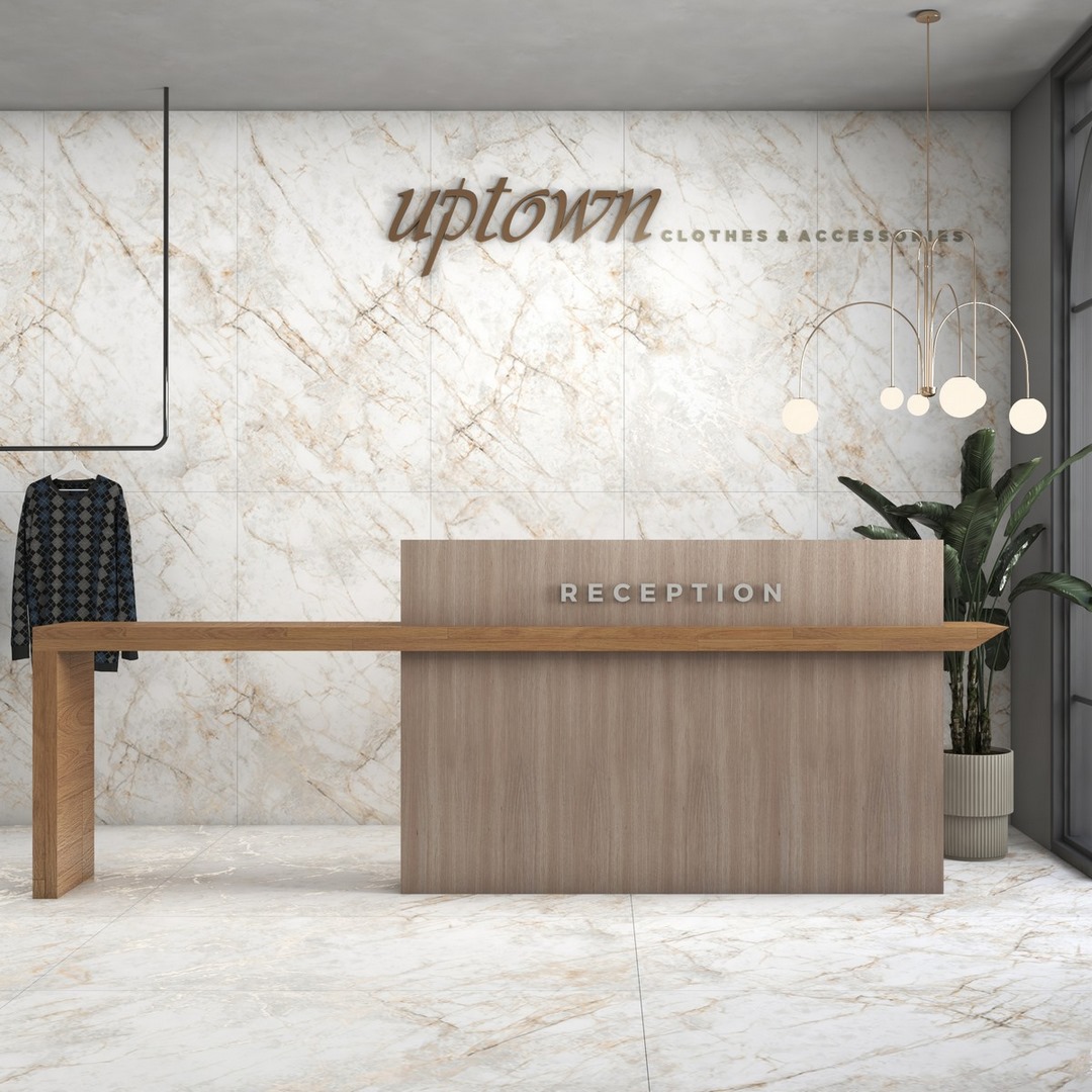 Керамогранит Neodom Marble Glister Gold Carving 80x160