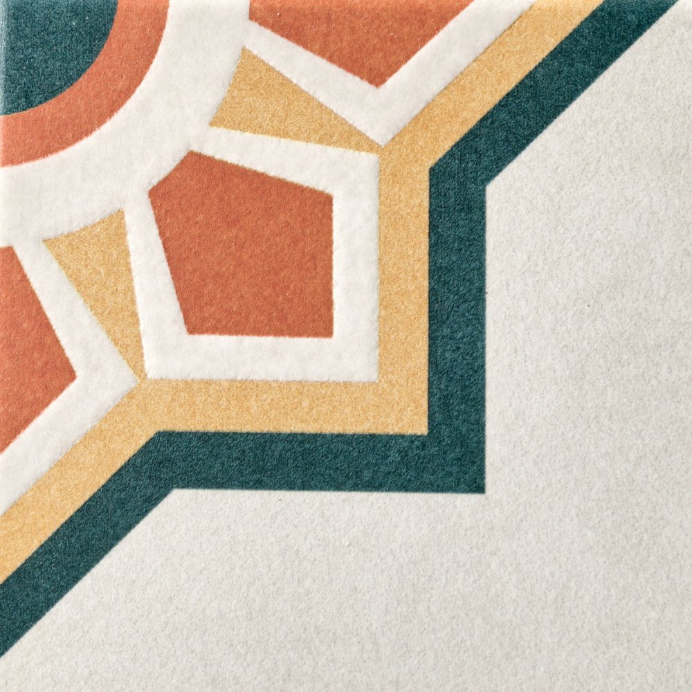 Керамогранит Motto Levels White Decor 1019 20x20
