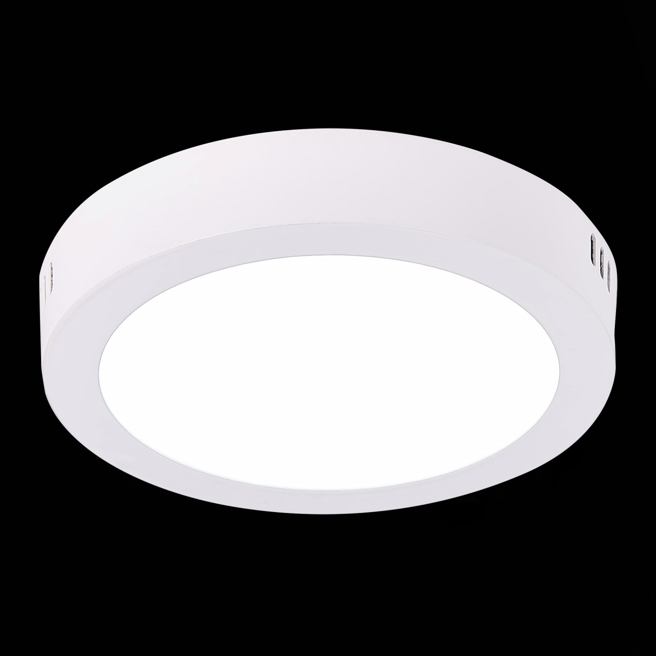 ST112.542.12 Светильник настенно-потолочный Белый LED 1*12W 4000K 795Lm Ra80 120° IP20 D160xH28 90-2 - фото, цена