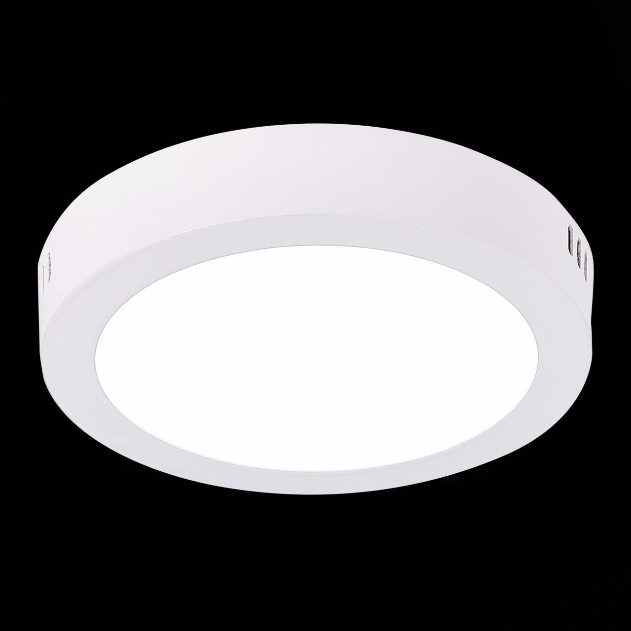 ST112.542.12 Светильник настенно-потолочный Белый LED 1*12W 4000K 795Lm Ra80 120° IP20 D160xH28 90-2 - фото, цена