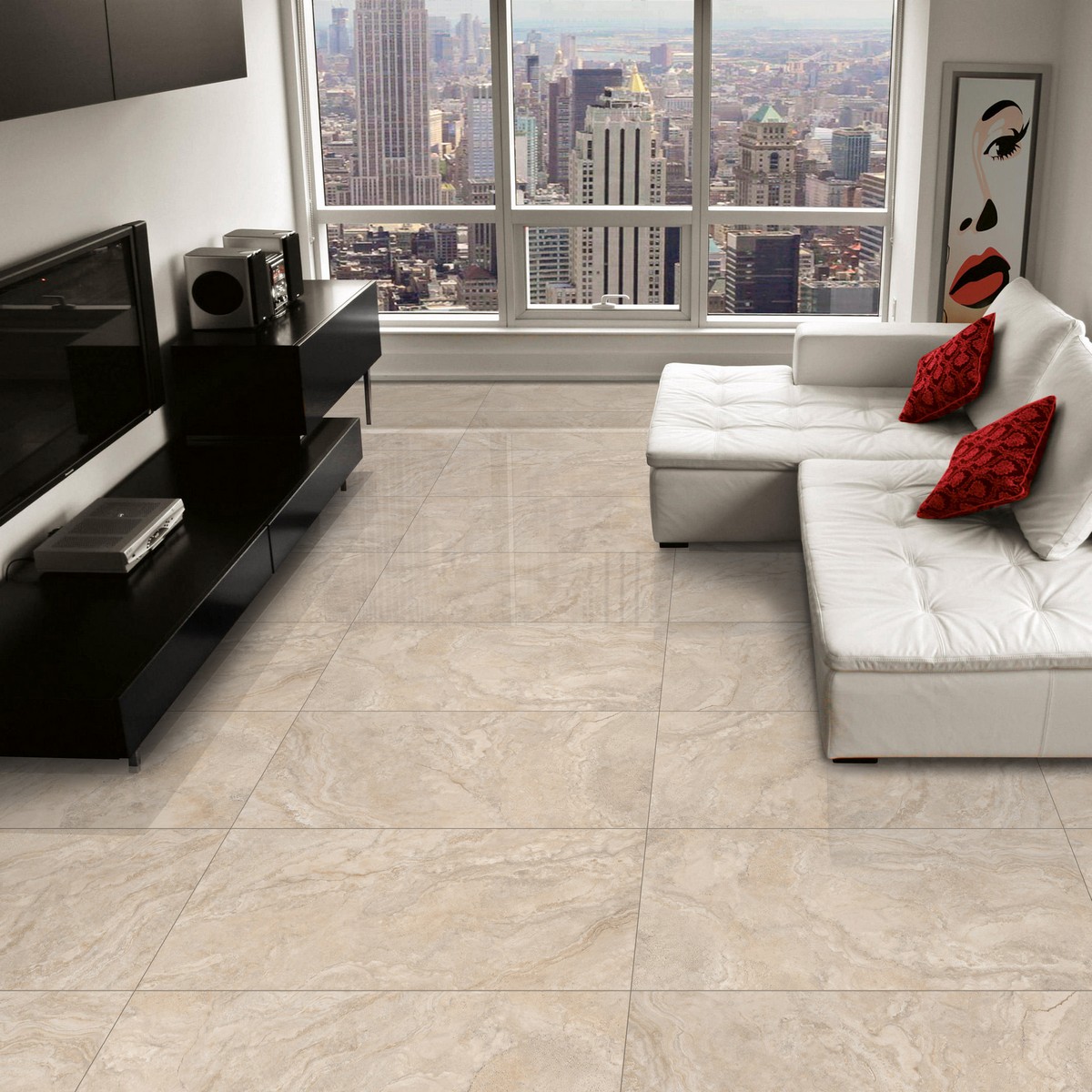 Керамогранит Neodom Marble Venice Crema Polished 60x120