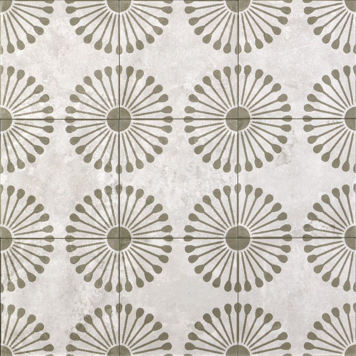 Керамогранит Motto Palmas White Decor 2 20x20