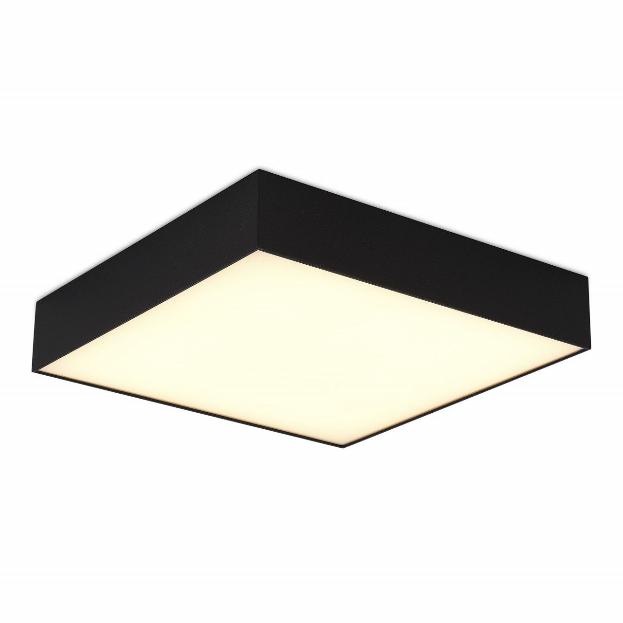 ST608.442.96 Светильник потолочный Черный LED 1*96W 4000K 8 640Lm Ra>90 120° IP20 L600xW600xH55 180- - фото, цена