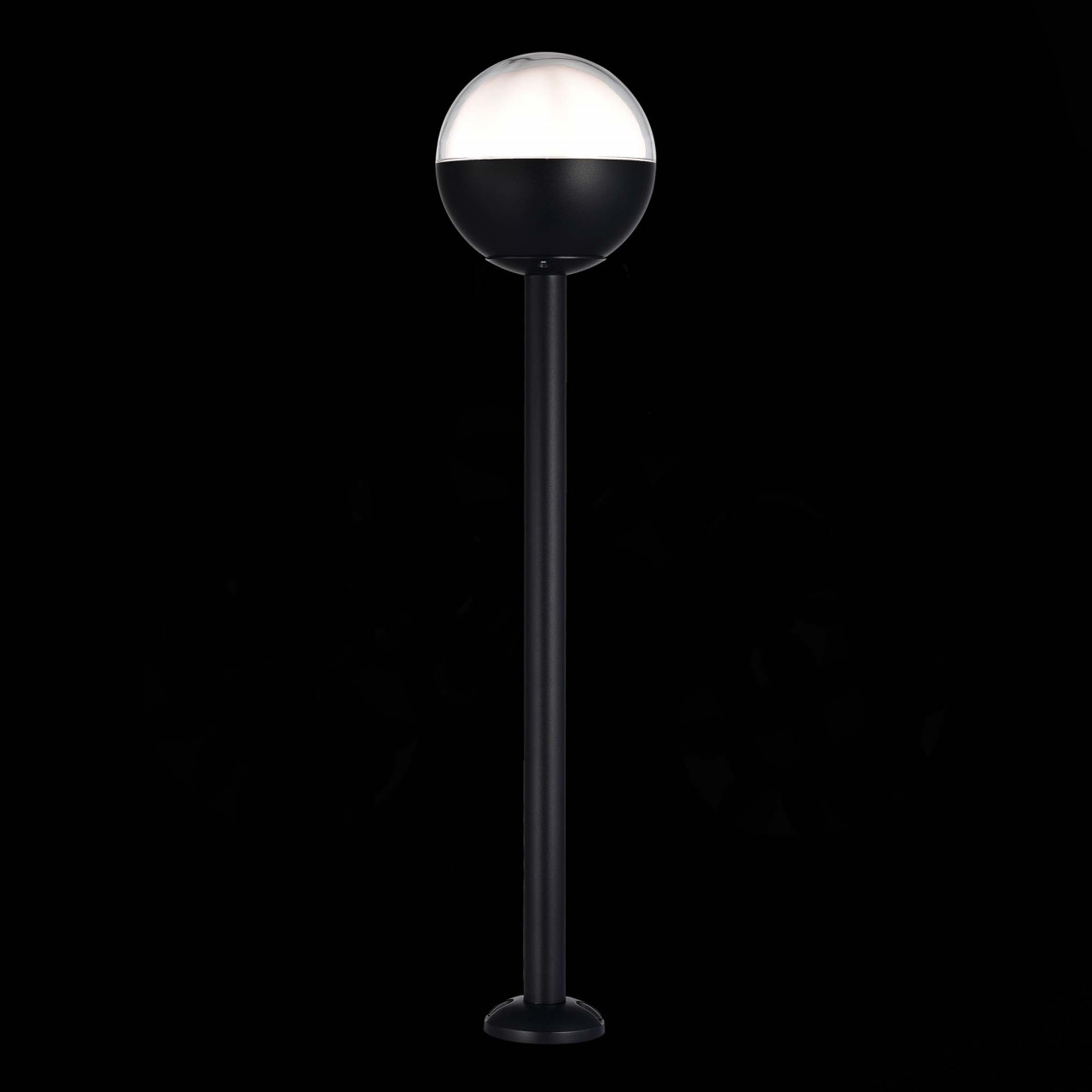 SL9000.405.01 Светильник уличный наземный ST-Luce Черный/Белый E27 1*40W - фото, цена