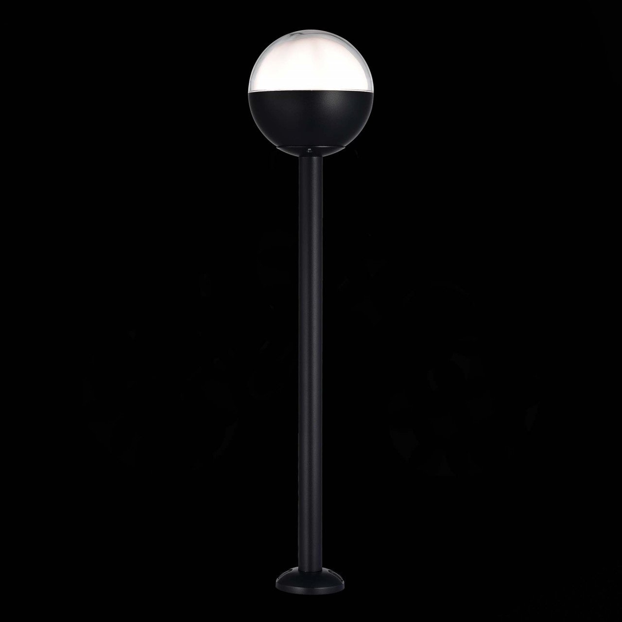 SL9000.405.01 Светильник уличный наземный ST-Luce Черный/Белый E27 1*40W - фото, цена