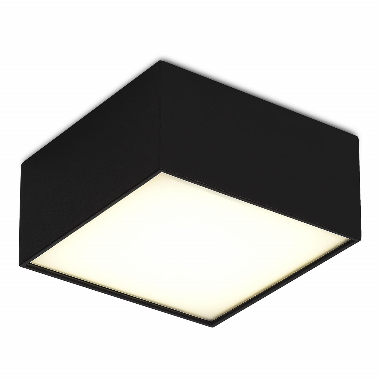 ST608.442.12 Светильник потолочный Черный LED 1*12W 4000K 1 080Lm Ra>90 120° IP20 L120xW120xH55 180- - фото, цена