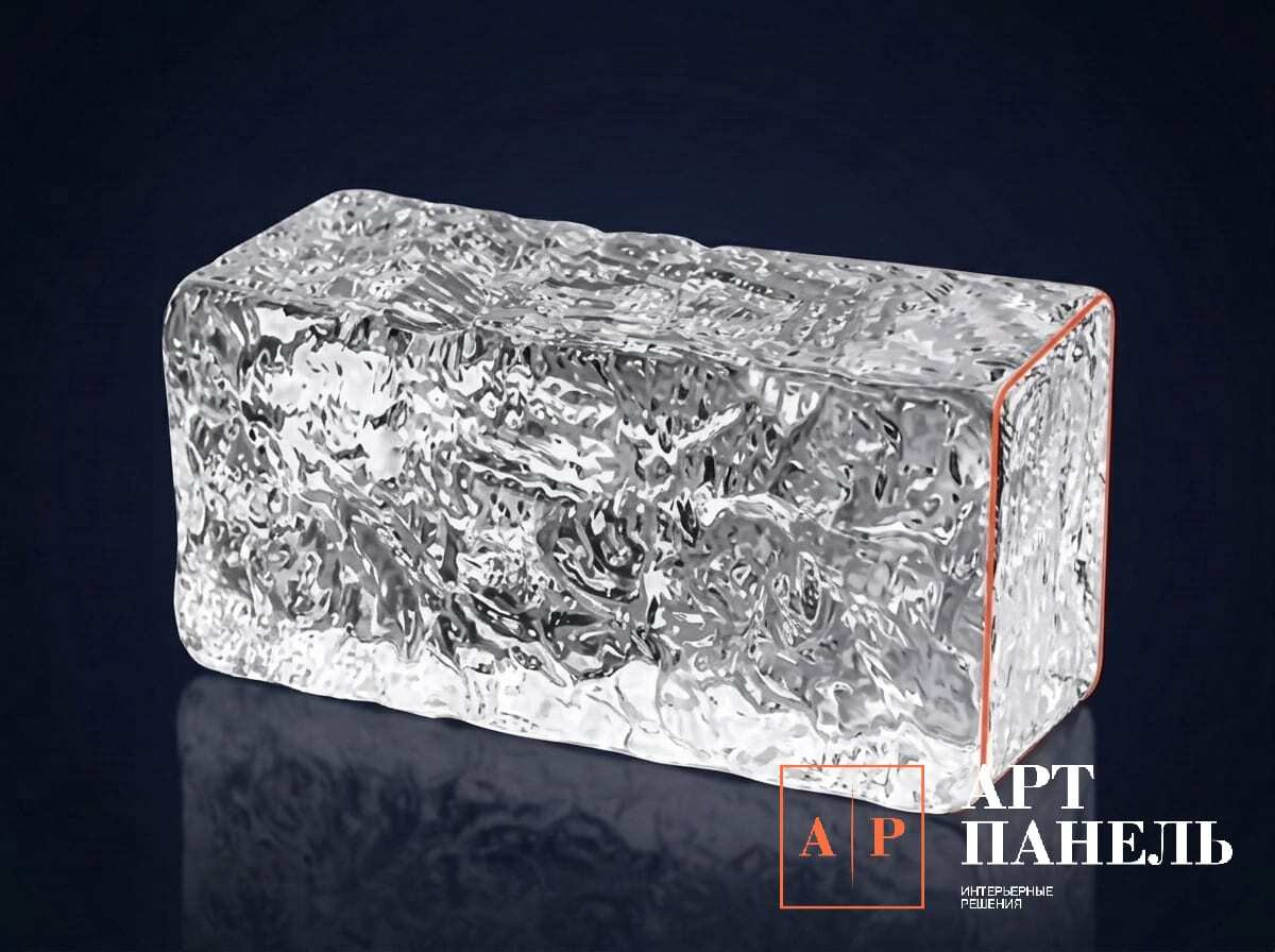 APBLK04 - Изогнутый кристальный кирпич - 200*100*50 мм