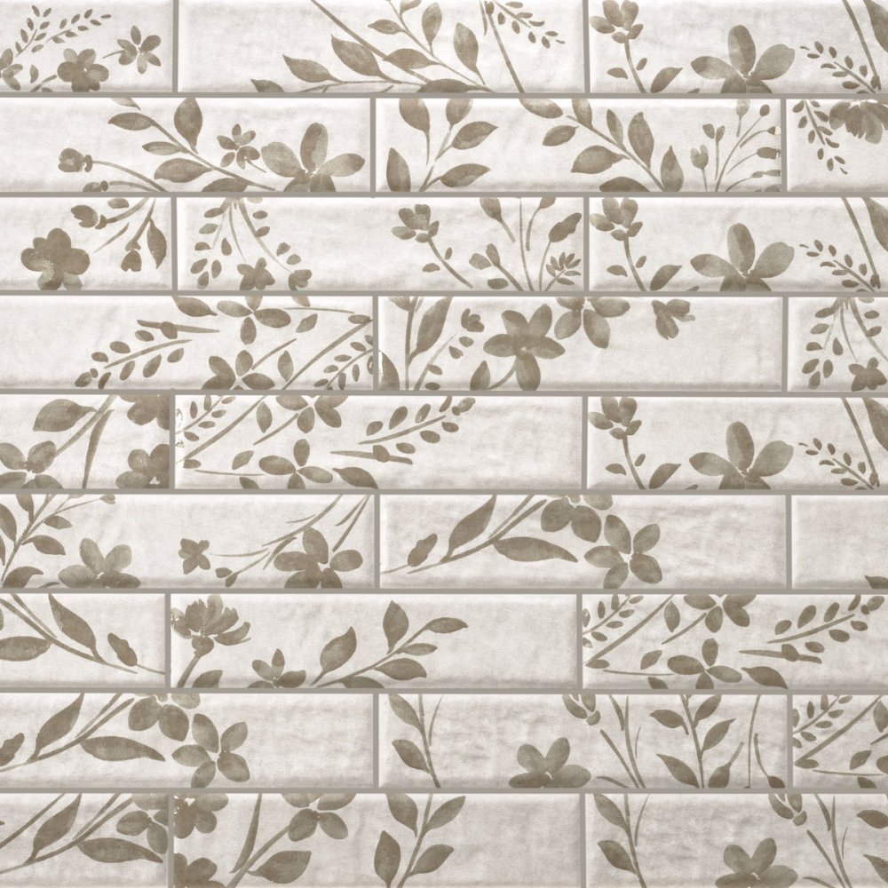 Керамогранит Motto Levels Blanc Decor 1 Matt 6x25