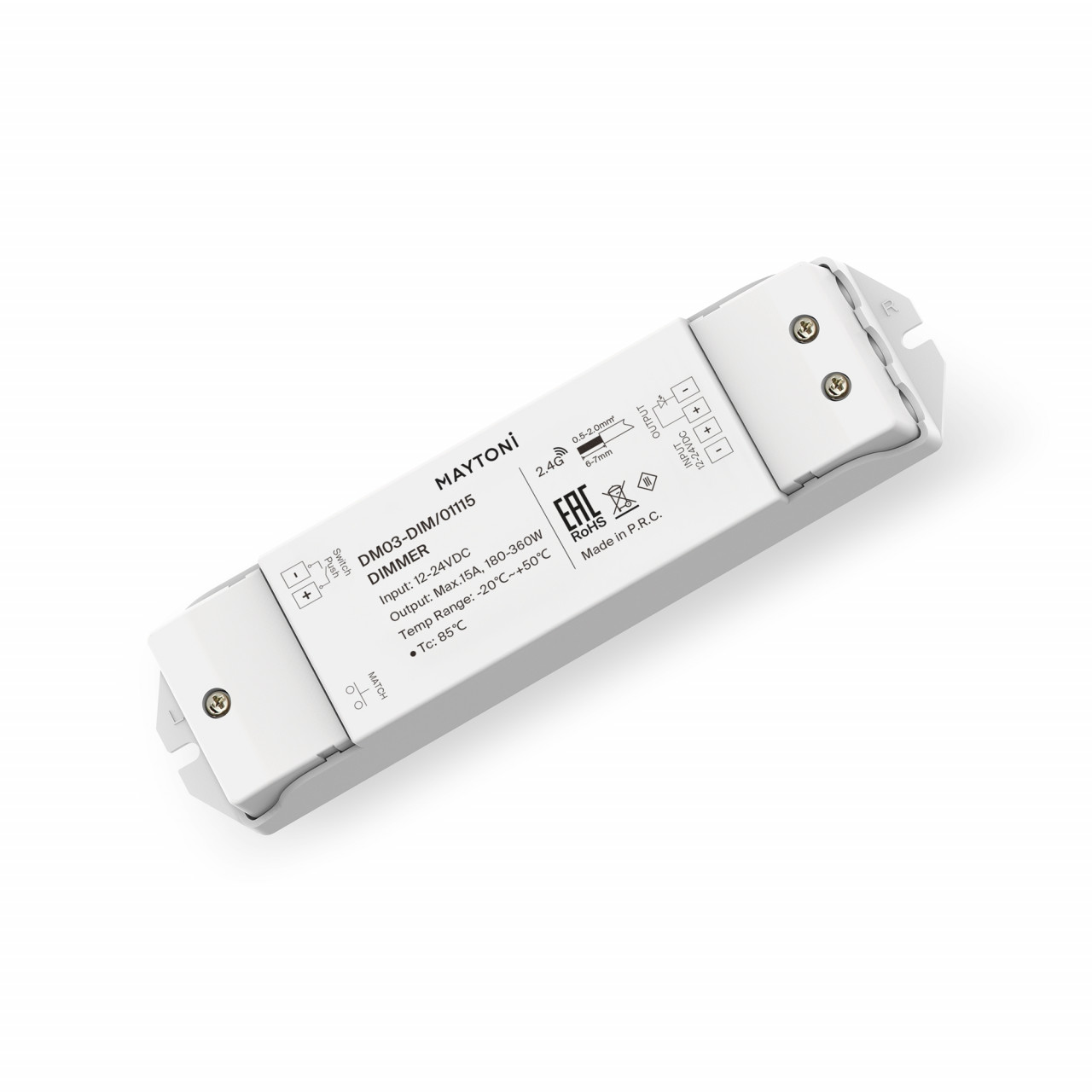 Диммер для монохромной светодиодной ленты 180Вт/360Вт - фото, цена