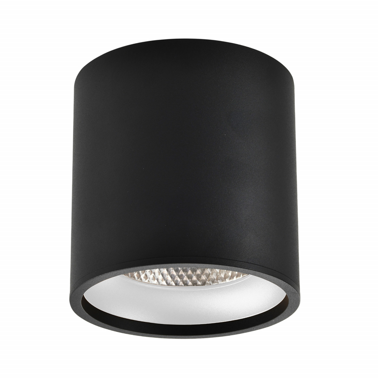 ST165.442.12 Светильник потолочный Черный LED 1*12W 4000K 840Lm Ra>90 36° IP44 D80xH85 85-265V - фото, цена