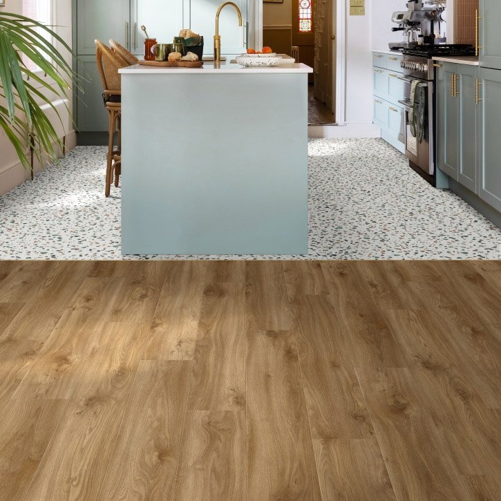 LVT-плитка Moduleo клеевой кварцвинил Roots 55 EIR Sierra Oak 58876Q