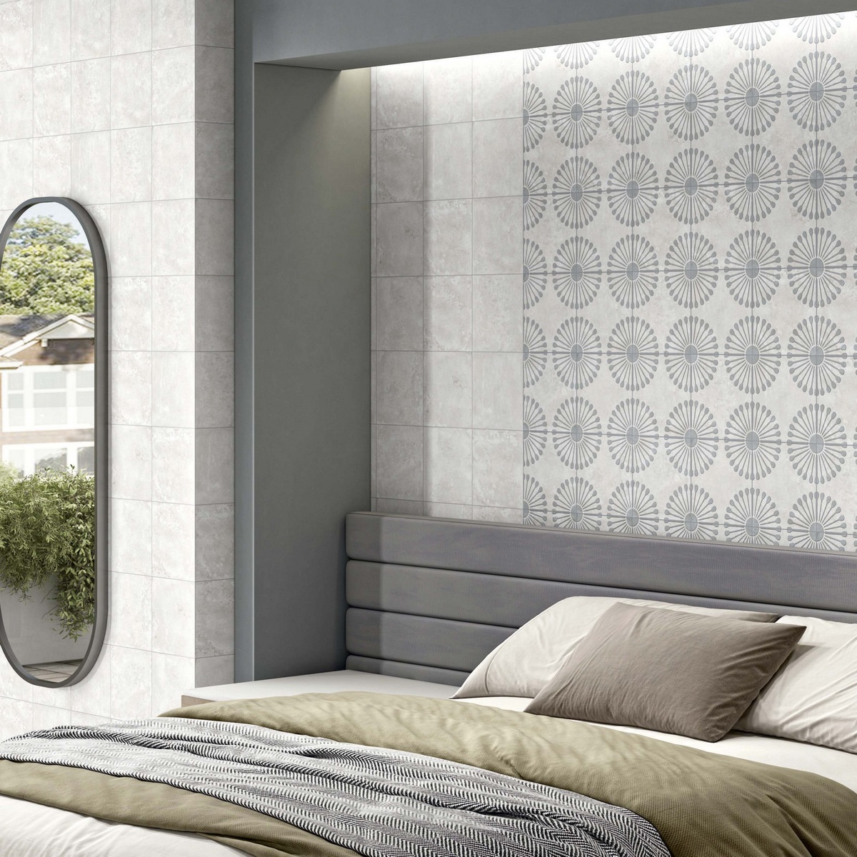Керамогранит Motto Palmas White 20x20