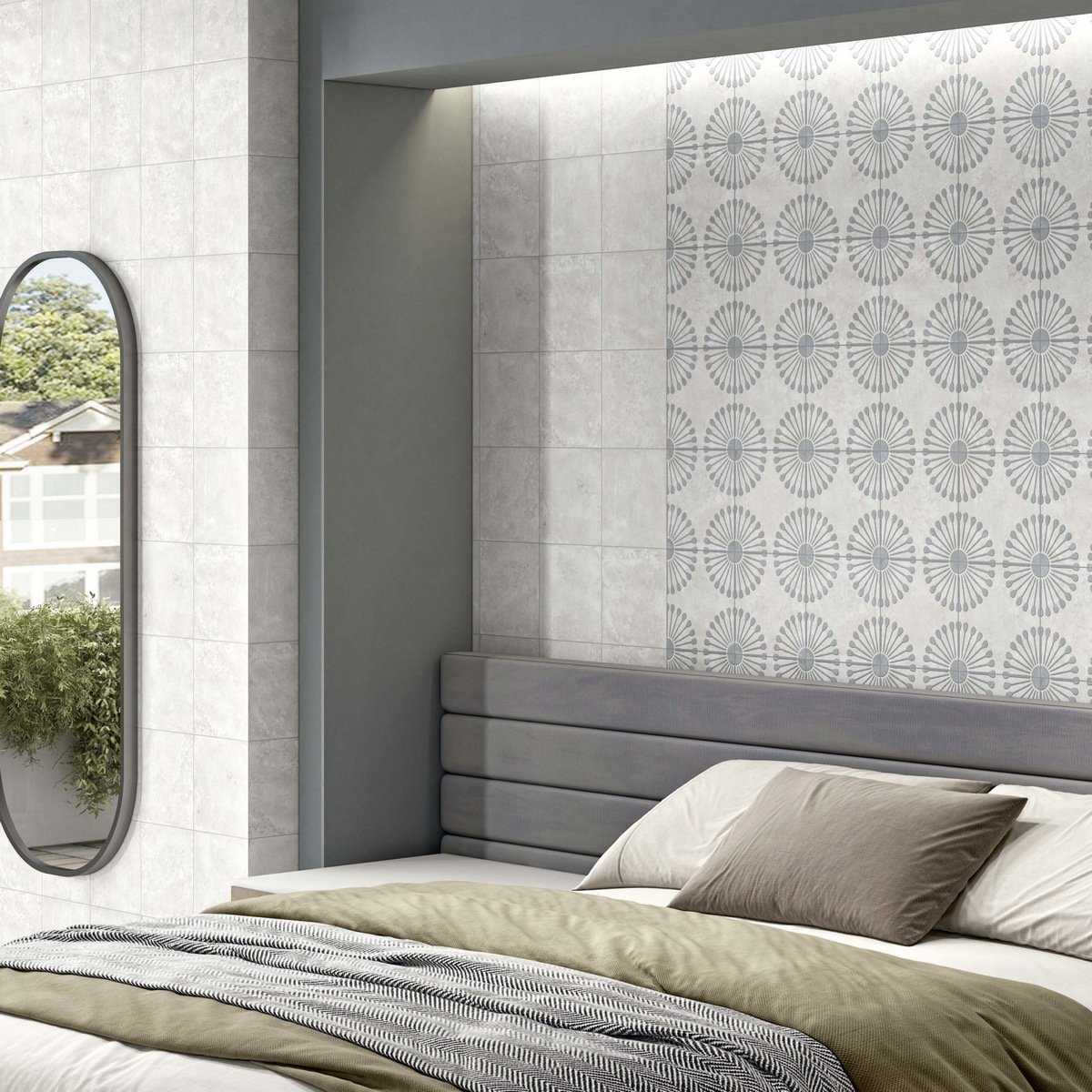 Керамогранит Motto Palmas White 20x20
