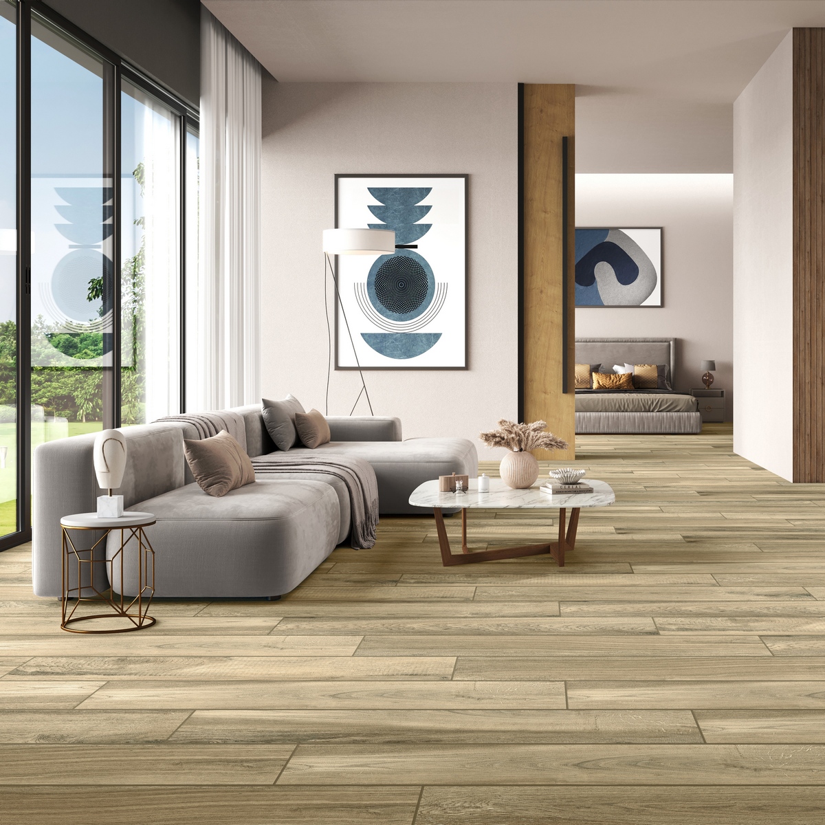Керамогранит Neodom Wood collection Haya Matt Shape 20x120