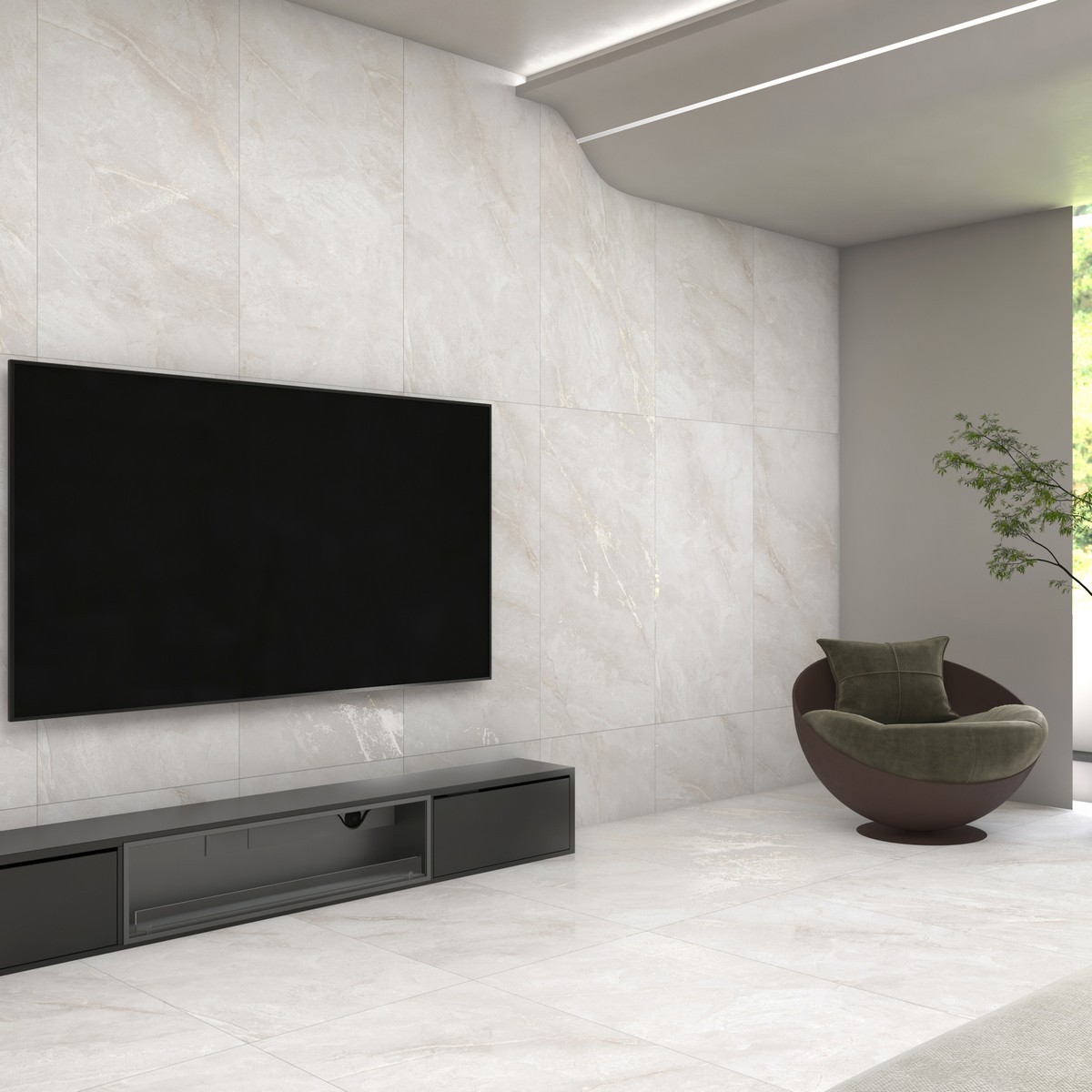 Керамогранит Neodom Marble Orobico Bianco Carving 60x120