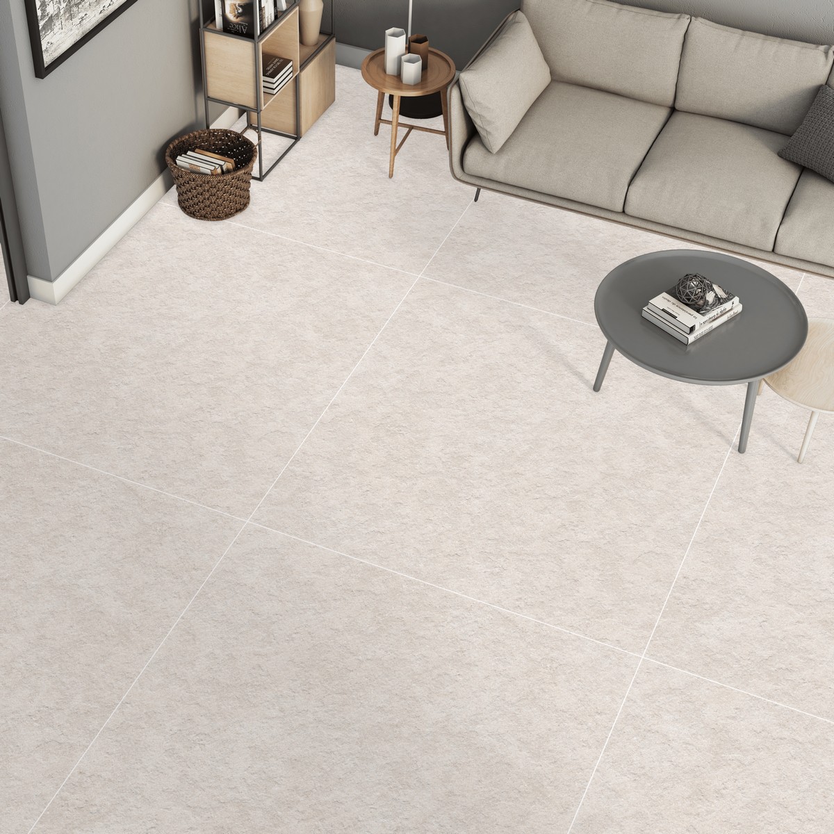 Керамогранит Neodom Stone Basalt Stone Ivory Matt Str 120x120