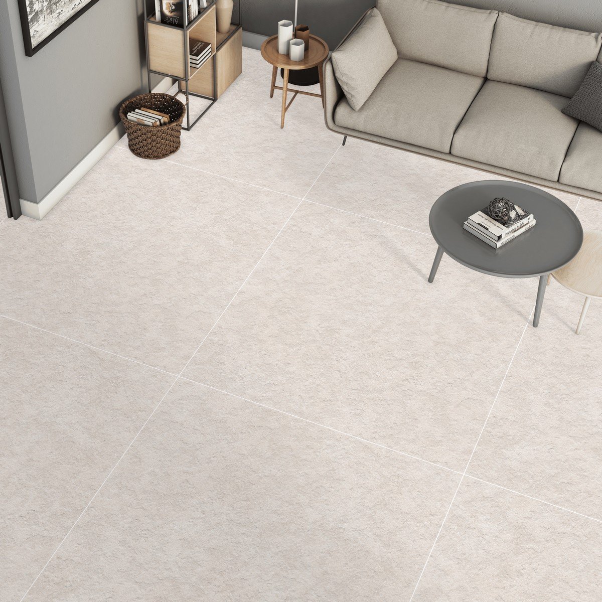 Керамогранит Neodom Stone Basalt Stone Ivory Matt Str 120x120