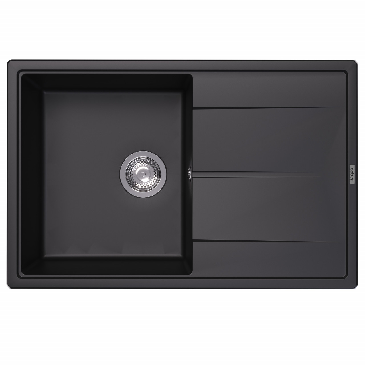 Кухонная мойка ABBER Quarz AQ2904B черная