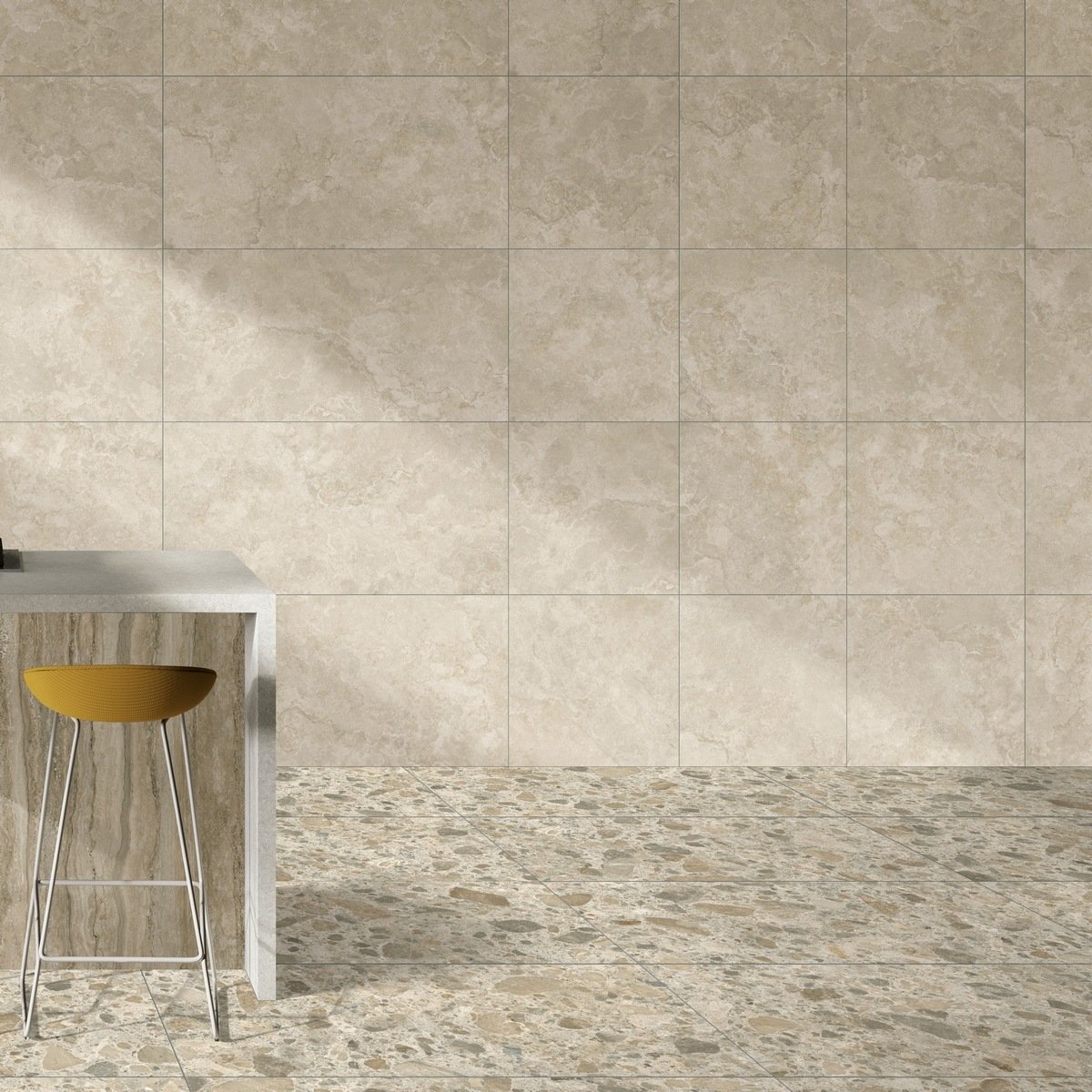 Керамогранит Vitra CityStone Травертин Клауд 60x60