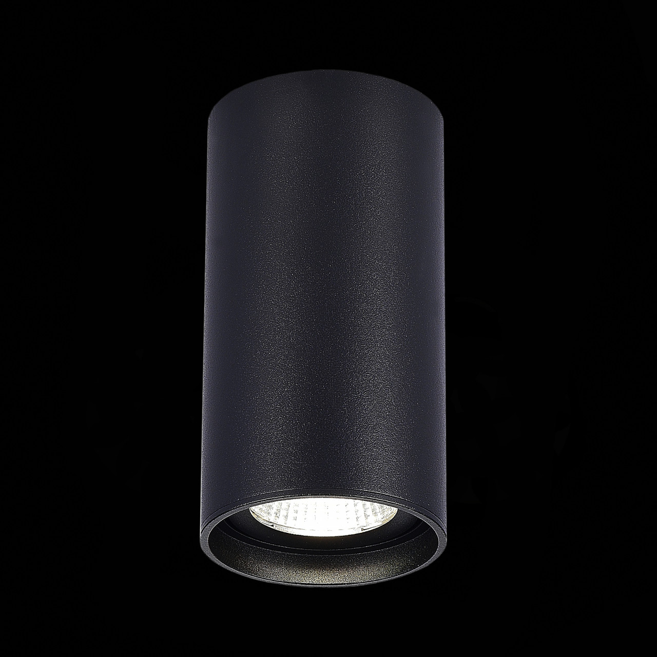 ST157.442.15 Светильник потолочный Черный LED 1*15W 4000K 1 200Lm Ra>90 60° IP44 D75xH140 220-265V - фото, цена