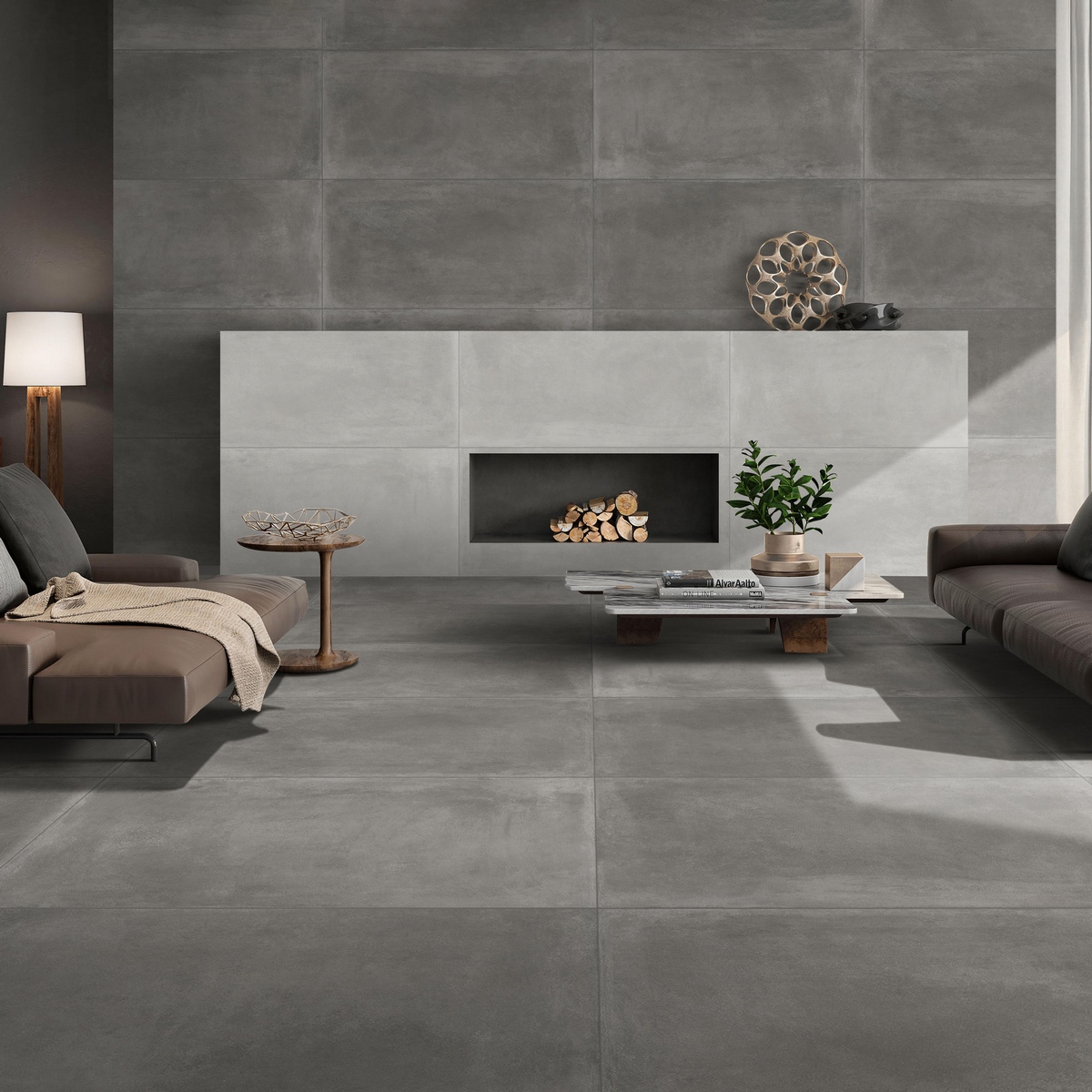 Керамогранит Neodom Loft Concrete Dark Matt 60x120