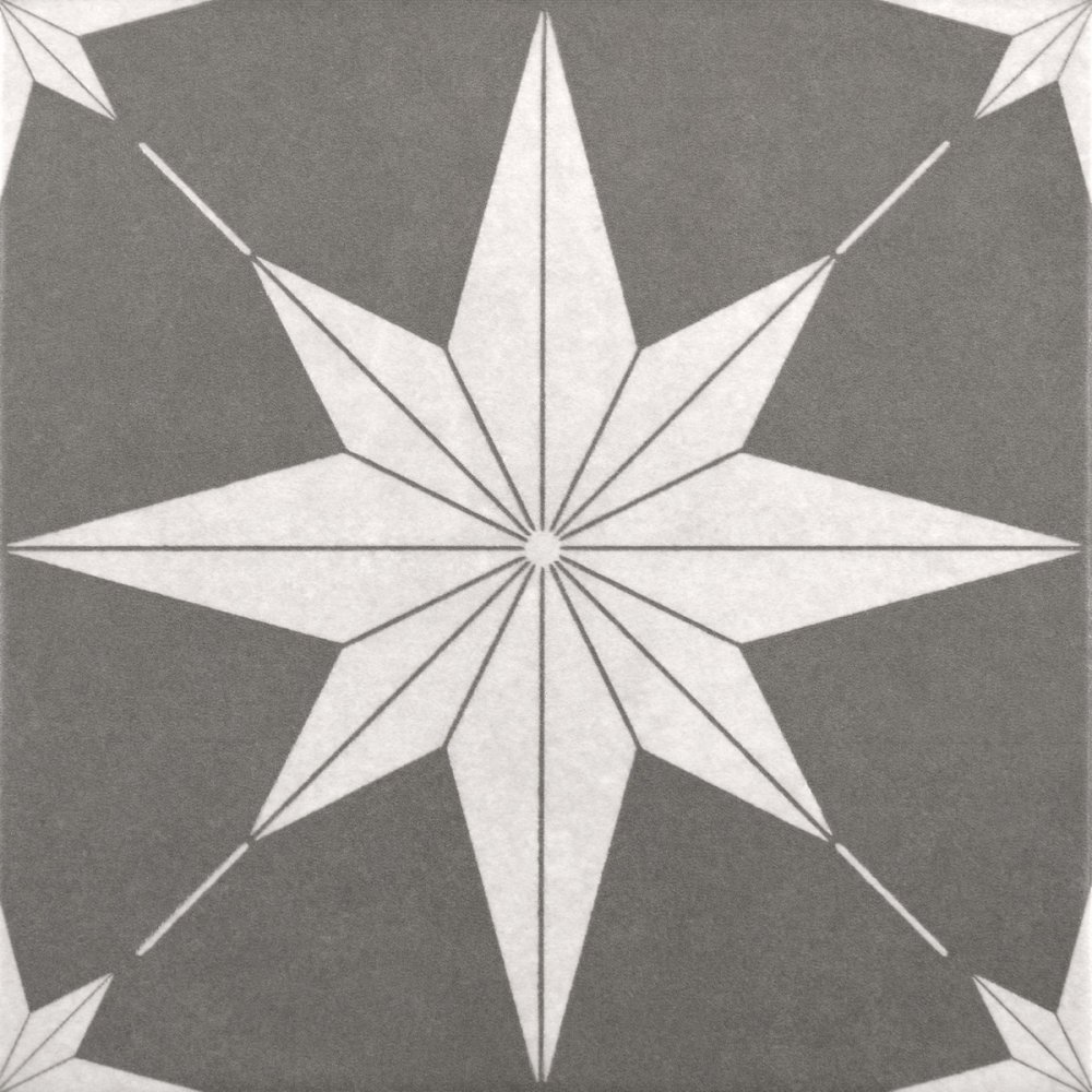 Керамогранит Motto Levels Dimgrey Decor 1022 20x20