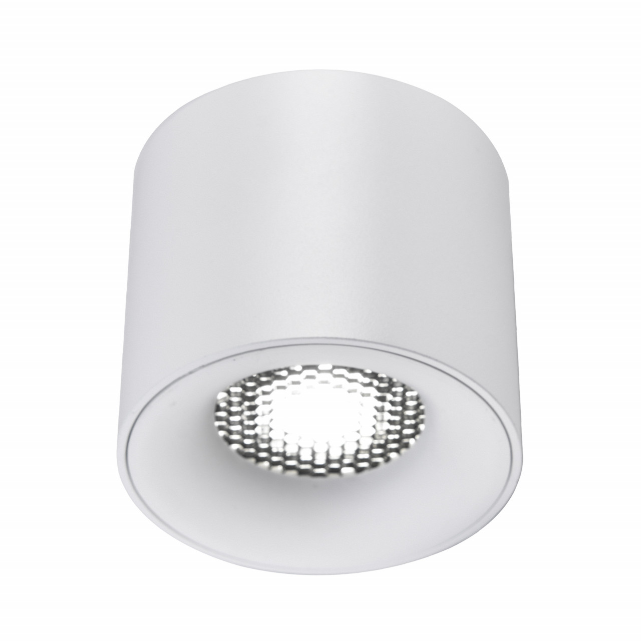 ST761.543.10 Светильник потолочный белый LED 1*10W 4000K 530Lm Ra 36° IP20 D80xH70 170-240VV - фото, цена