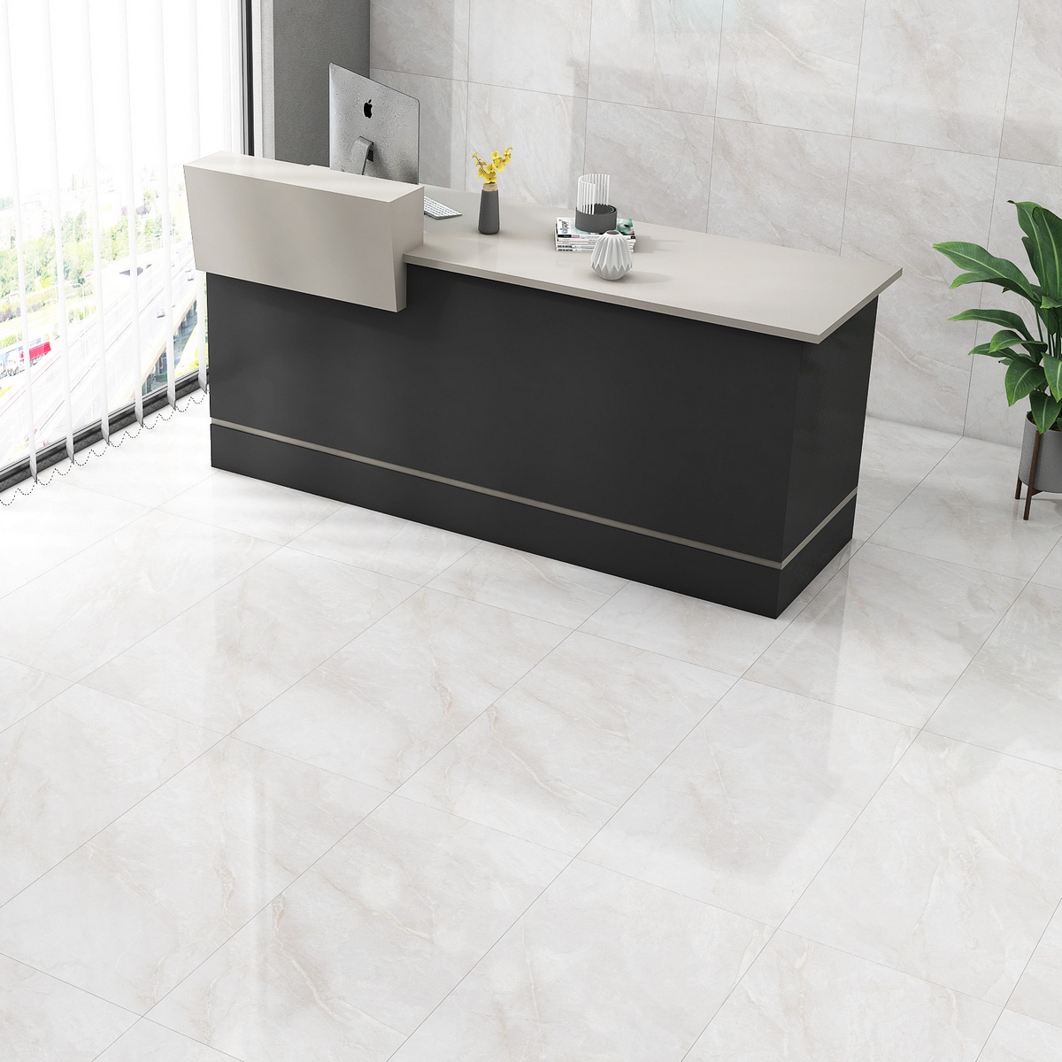 Керамогранит Neodom Marble Orobico Bianco Polished 60x120