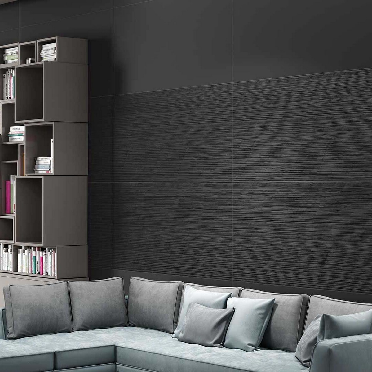 Керамогранит Mozart Rare & Unique Jet Black Lenza Matt 60x120