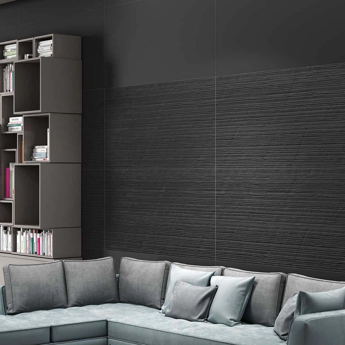 Керамогранит Mozart Rare & Unique Jet Black Lenza Matt 60x120