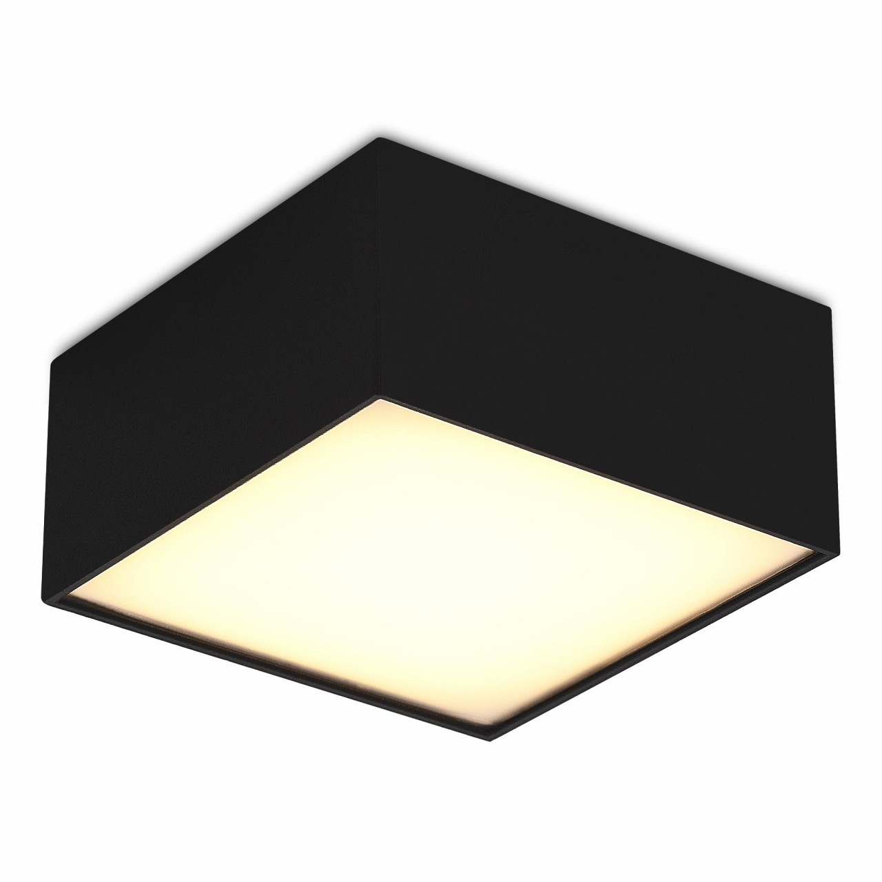 ST608.432.12 Светильник потолочный Черный LED 1*12W 3000K 1 080Lm Ra>90 120° IP20 L120xW120xH55 180- - фото, цена